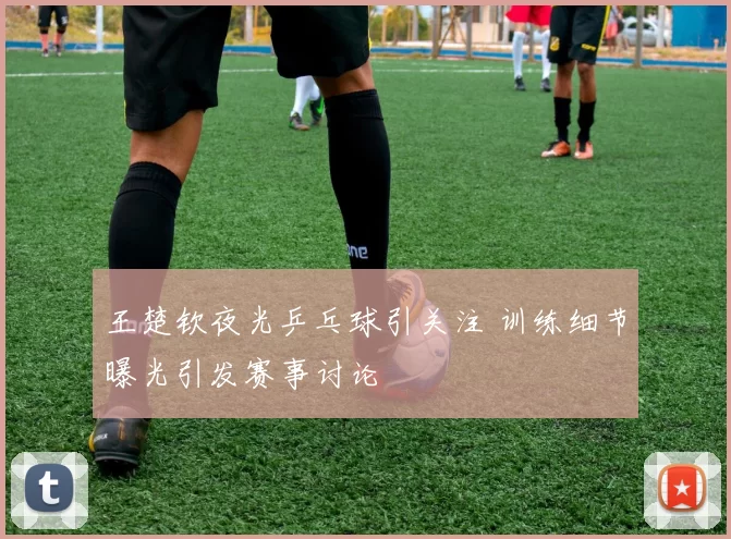 王楚钦夜光乒乓球引关注 训练细节曝光引发赛事讨论